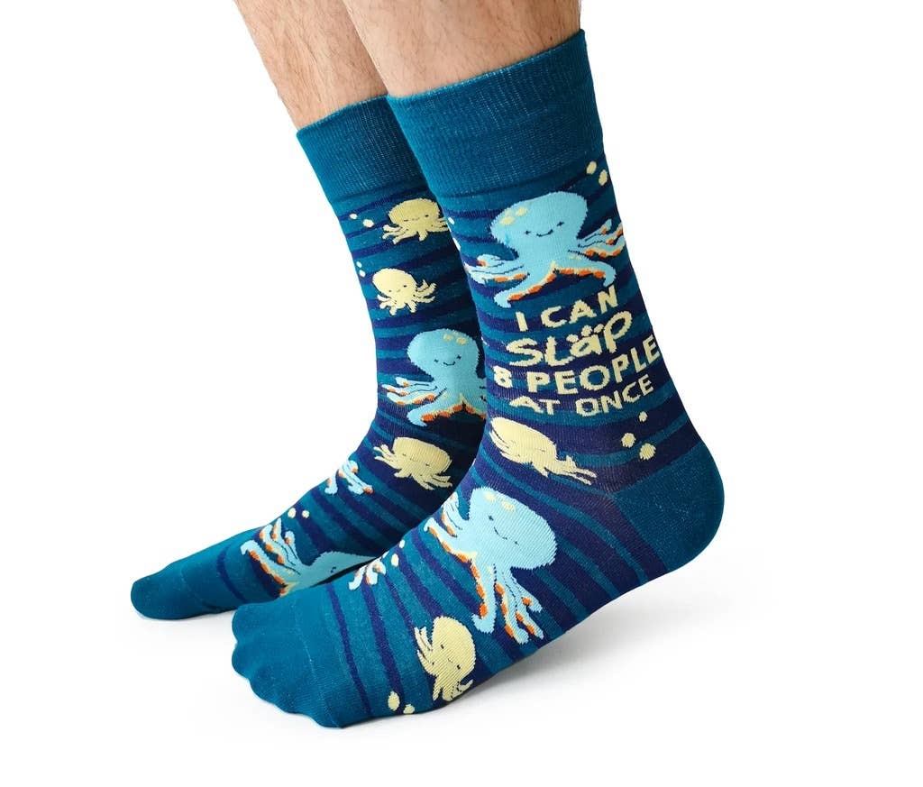 Uptown Sox - Wholesale Socks – Men's - Obscene Octopus Socks - M/L (Men)