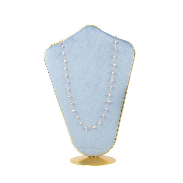 Zakka – Suporte de joias e exposição por atacado – Expositor Reversível Acolchoado em Veludo de Inspiração Vintage de Alta Gama3