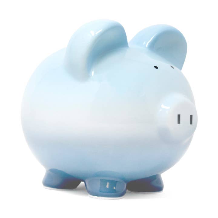 Boysenberry Ombre Piggy Bank for wholesale by Child To Cherish®