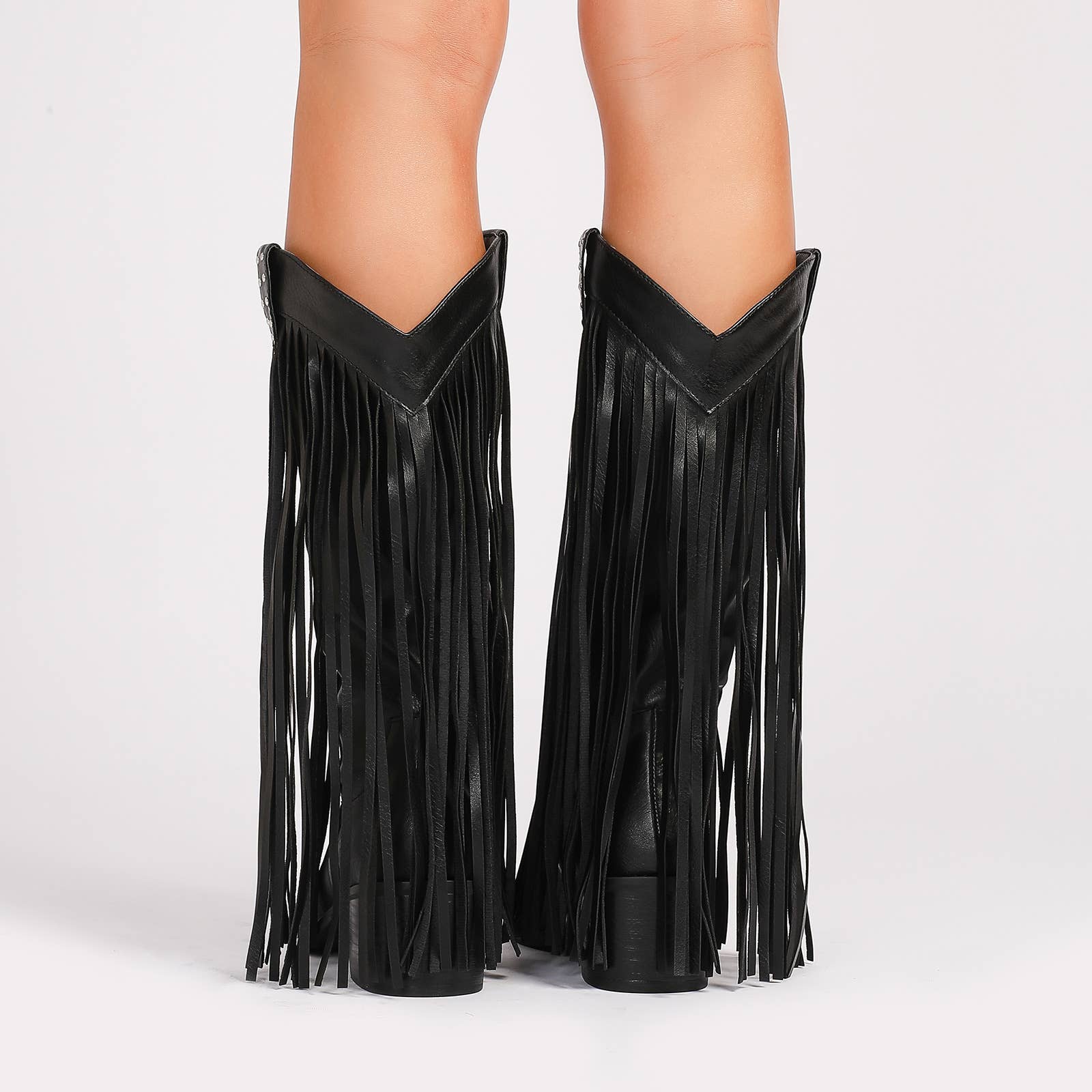 U R My Sunshine - Wholesale Cowboy Boots - Women's - 25153 Women Fringe Cowboy Boots Western Tassel Mid Calf1