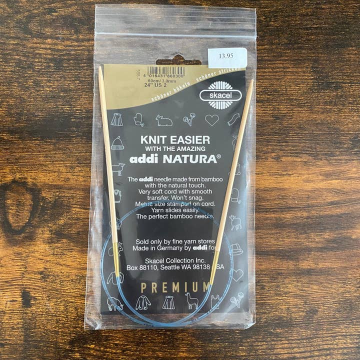 Closeout - addi Turbo circular needles - bamboo knitting needles for wholesale by The Spinning Hand - Luxury Knitting Kits