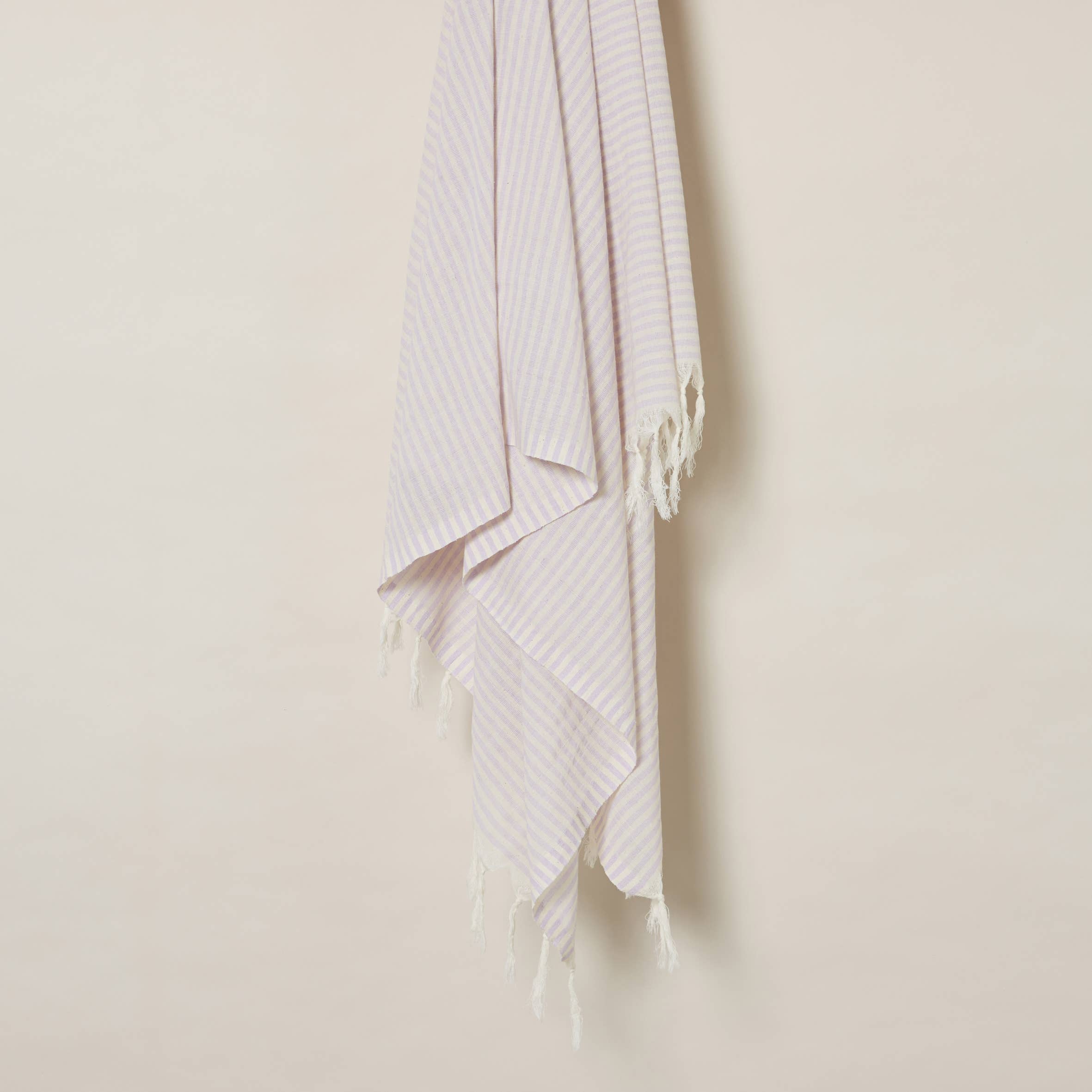 MAYDE - Vente Serviettes de bain - Serviette Noosa - Lilas3