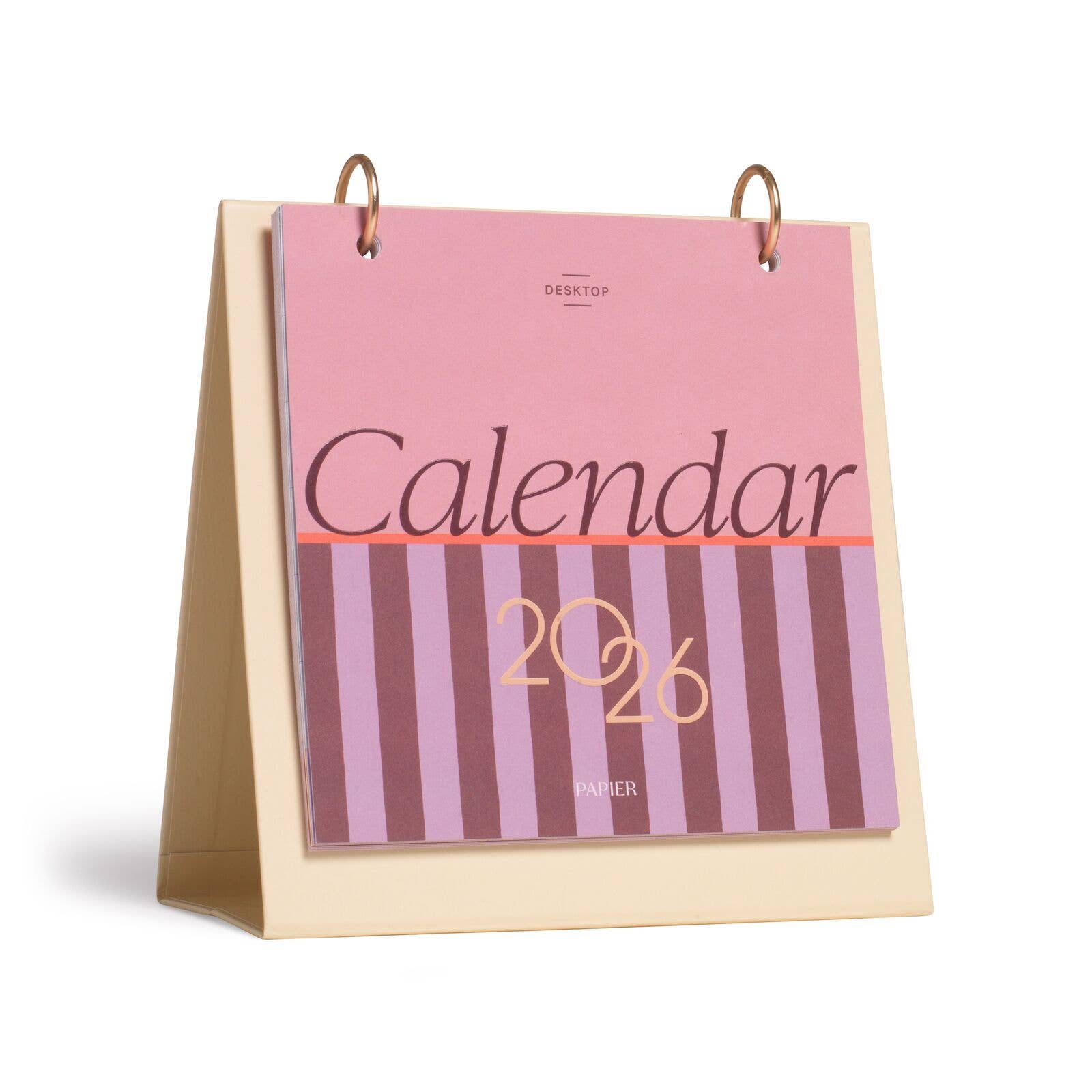 Papier UK – wholesale Calendar – Modern Type Desk Calendar