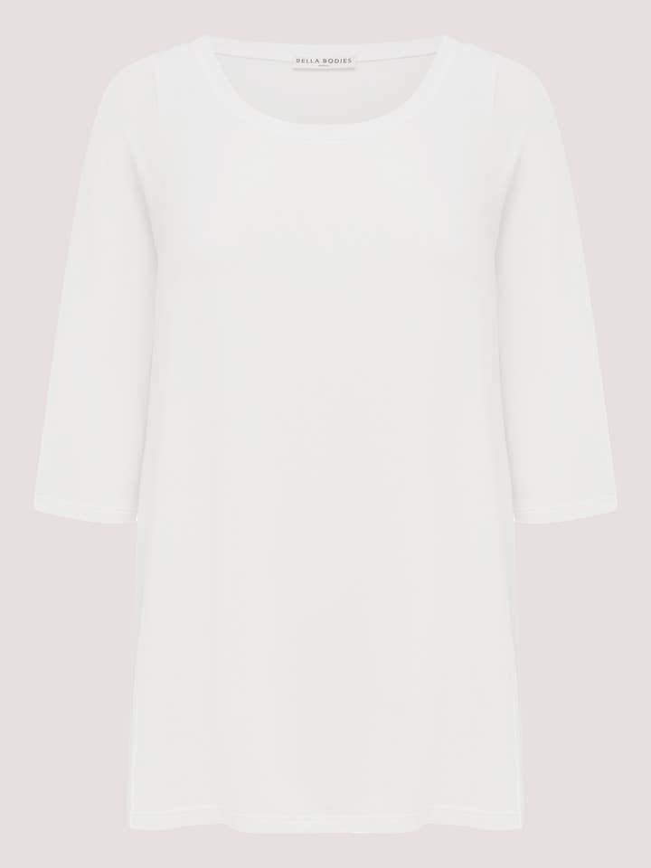 Bella Bodies Australia - Wholesale T-Shirt - Women's - BioLuxe™ Half Sleeve Swing T-Shirt16