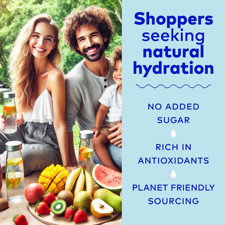 WAJU Water - Wholesale Sparkling Water - Blueberry Water from Fruit | Sparkling Water | Antioxidants1