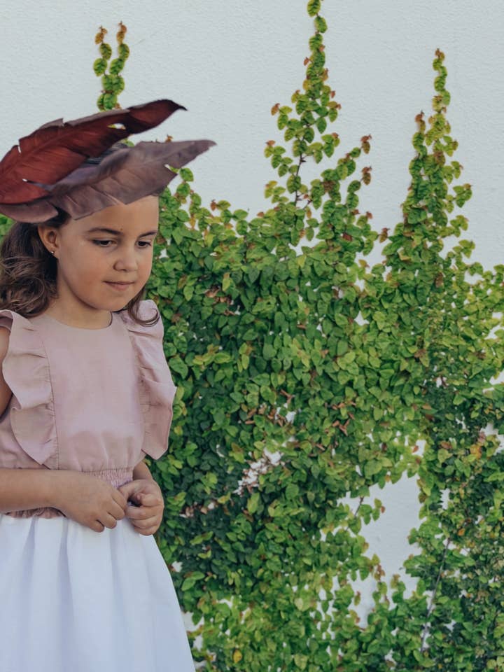 Simple White Linen Dress / Vestido Simples De Linho Branco for wholesale by Nós e Tranças