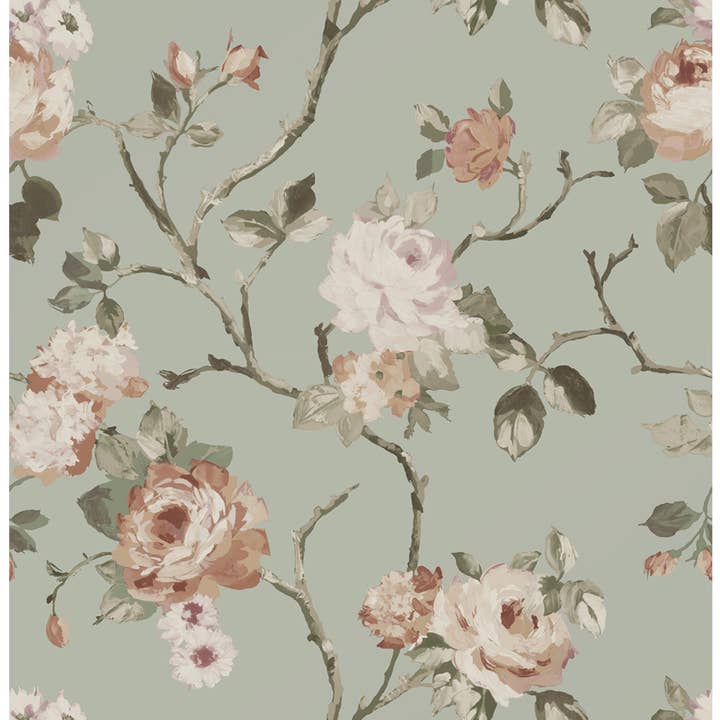The Design Department b.v. - Wholesale Wallpaper - Wallpaper Vintage Flowers34