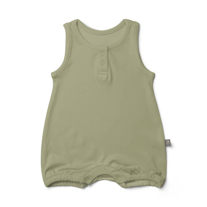 QUICK CHANGE BABY ROMPER | ARTICHOKE for wholesale by goumikids