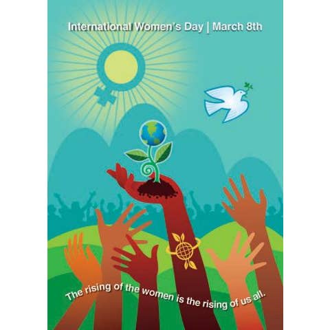 Notecard - The Rising of the Women - Package of 6 for wholesale by Syracuse Cultural Workers