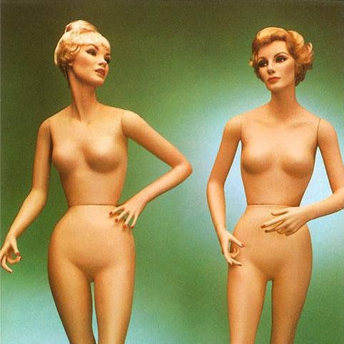 Art Print NP-233 Naked Mannequins for wholesale by Found Image Press
