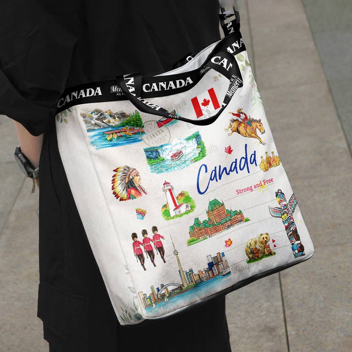 Bolso Bandolera Bidireccional Canada Icons para venta al por mayor de Northern Icons Canada