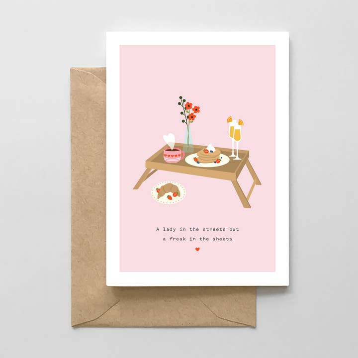 A Lady in the Streets, but a Freak in the Sheets for wholesale by Spaghetti & Meatballs