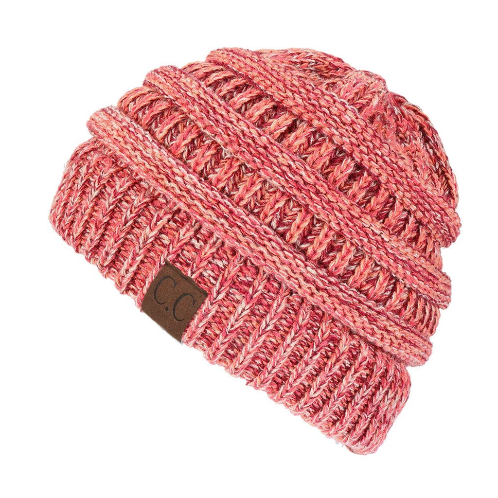 Truly Contagious - Venta al por mayor Gorro de lana - Mujer - Gorro CC Crafted multicolor de 4 tonos (YJ-816)5