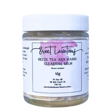 Green Tea & Mango Cleansing Balm voor wholesale door Fraser & Pine | Sweet Lavations