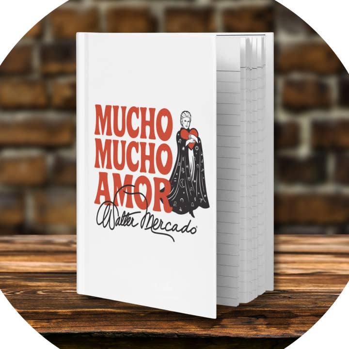 Walter Mercado Muito Muito Amor® Caderno de capa dura mate por atacado de Walter Mercado