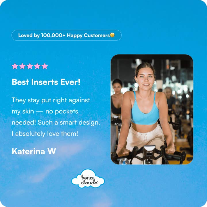 Honey Cloudz - Wholesale Bra Inserts - Women's - Triangle Classic Bra Inserts6