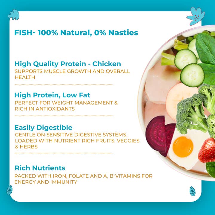 Pawfect Foods - Wholesale Voer - Kat - Pawfect Nature's Kitchen Fish Gevriesdroogd kattenvoer