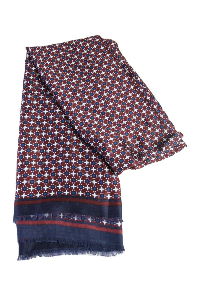 Bordeaux Atenas Bufanda Unisex Atene Bordeaux de venta al por mayor en Faire2