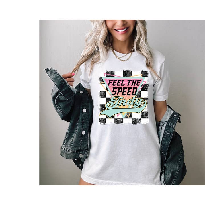 Heidi Malone Custom- Indy feel the speed for wholesale by Southern Attitude Designs Inc