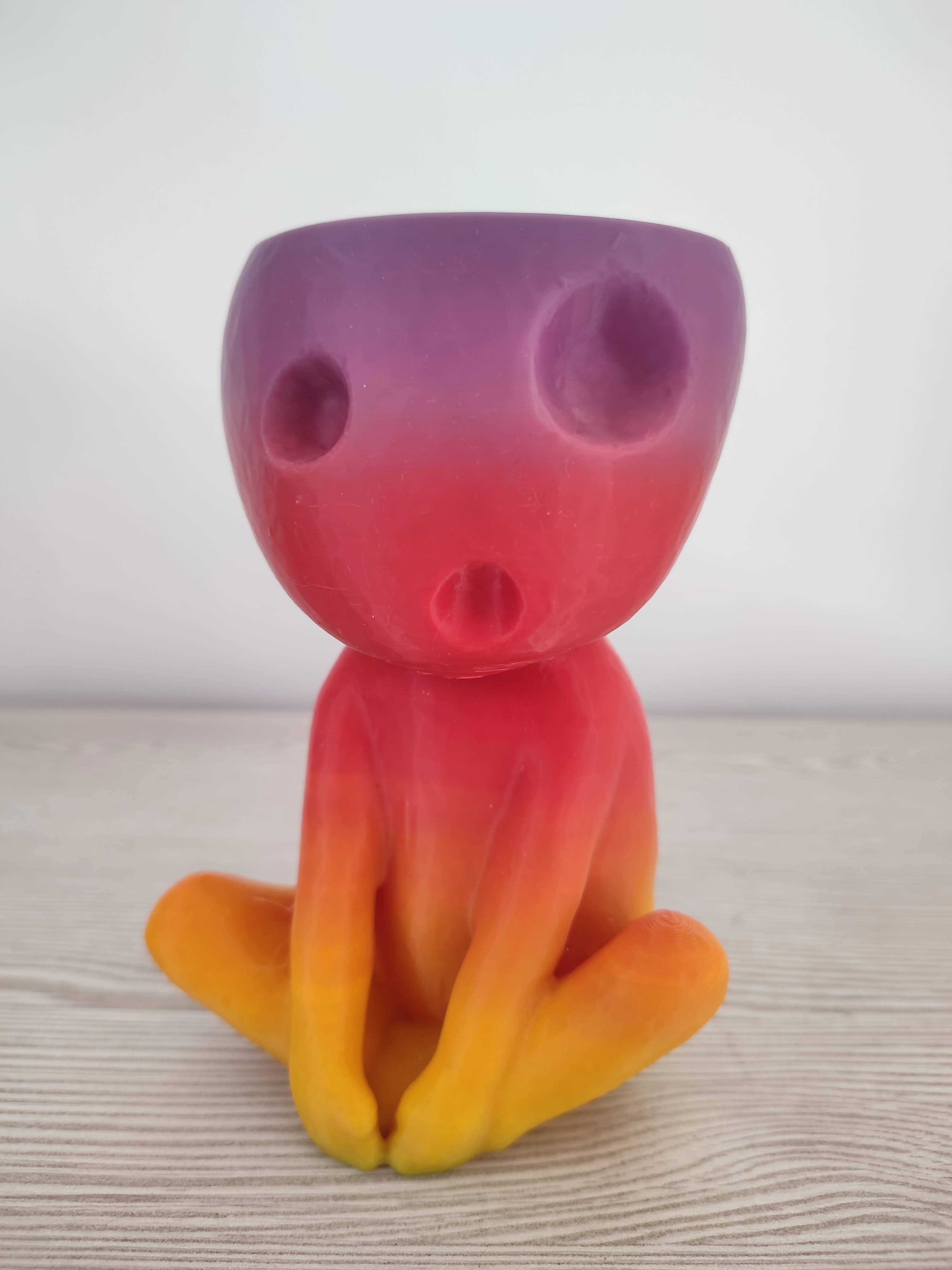 3DROOTS - Wholesale Plant Pot - Kodama sitting planter - Home and garden decoration4