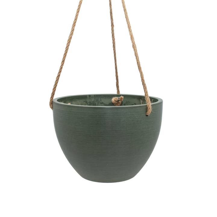 Large Columbia Hanging Pot - Olive for wholesale by Potted