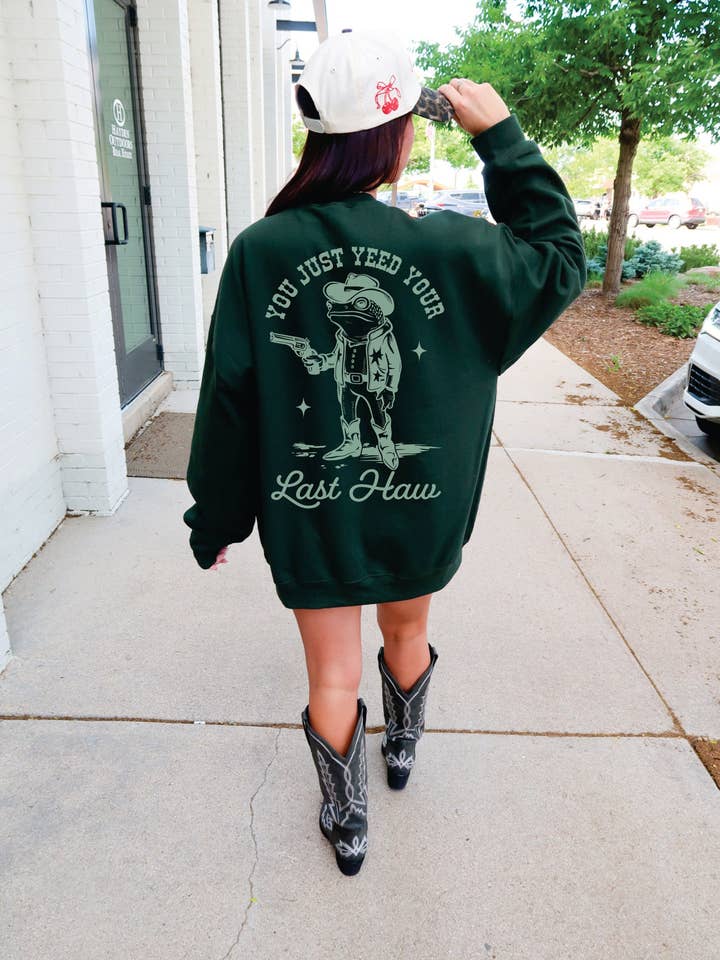 Suéter "Yeed Your Last Haw" para venta al por mayor de Shop Karma Tees