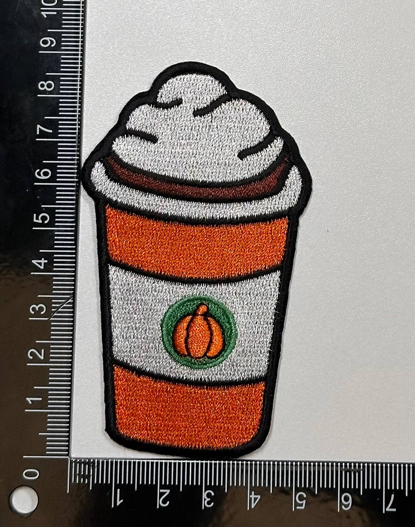 Aloe and Milk Boutique - Wholesale Patch - Fall Latte Patch, fall patches, starbucks patch, holiday1