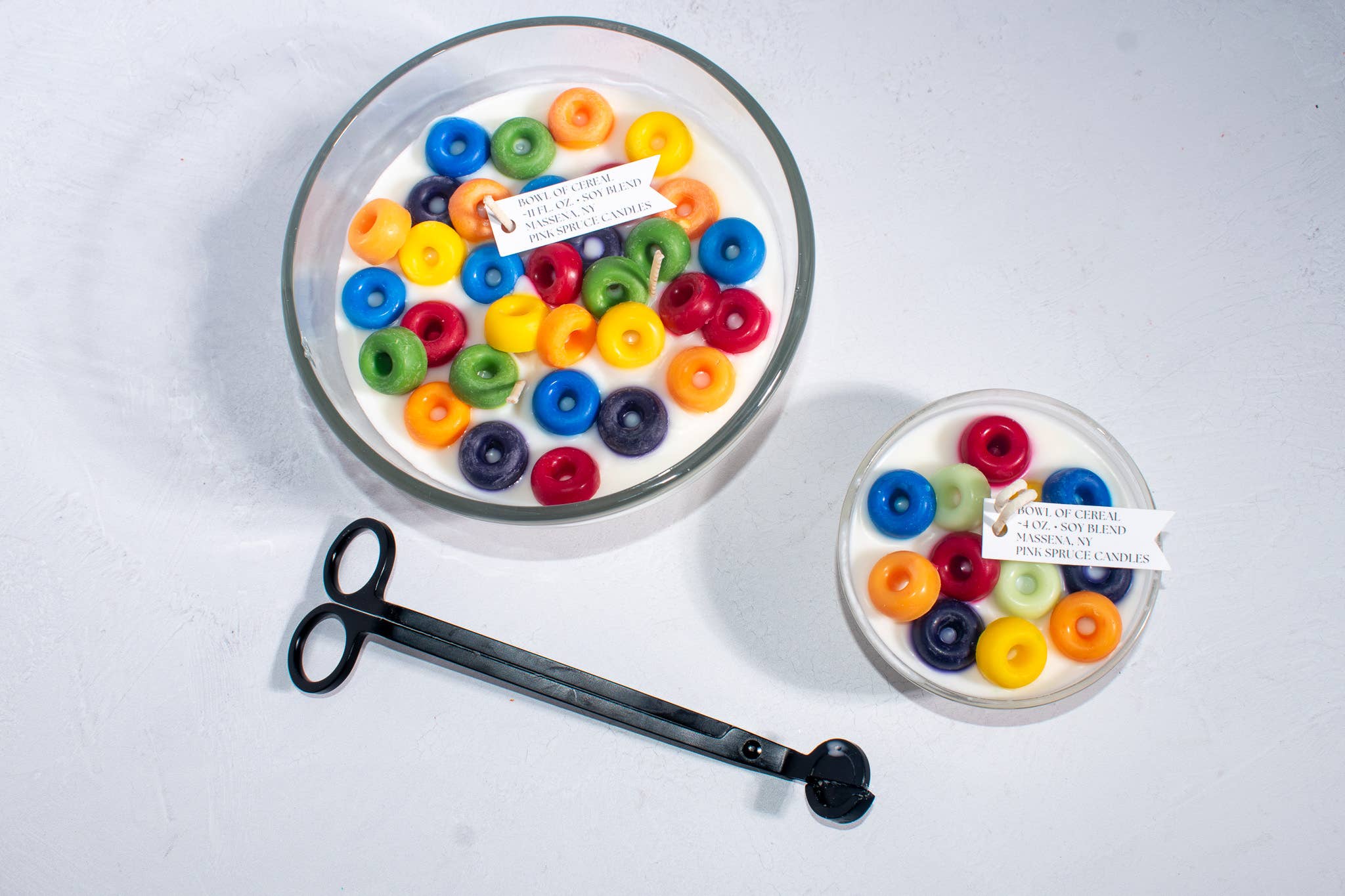 Pink Spruce – wholesale Novelty candle – Cereal Bowl Candle - Nostalgic Candle Gift1