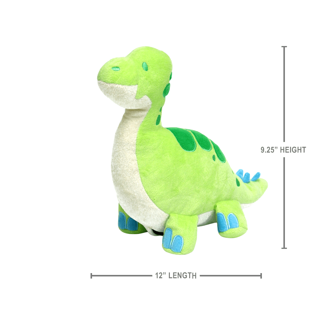 Womple Studios - Wholesale Stuffed/Plush Toy - Kids & Baby - DinoGlows Brachiosaurus Reversible Fossil Plush Dinosaur3