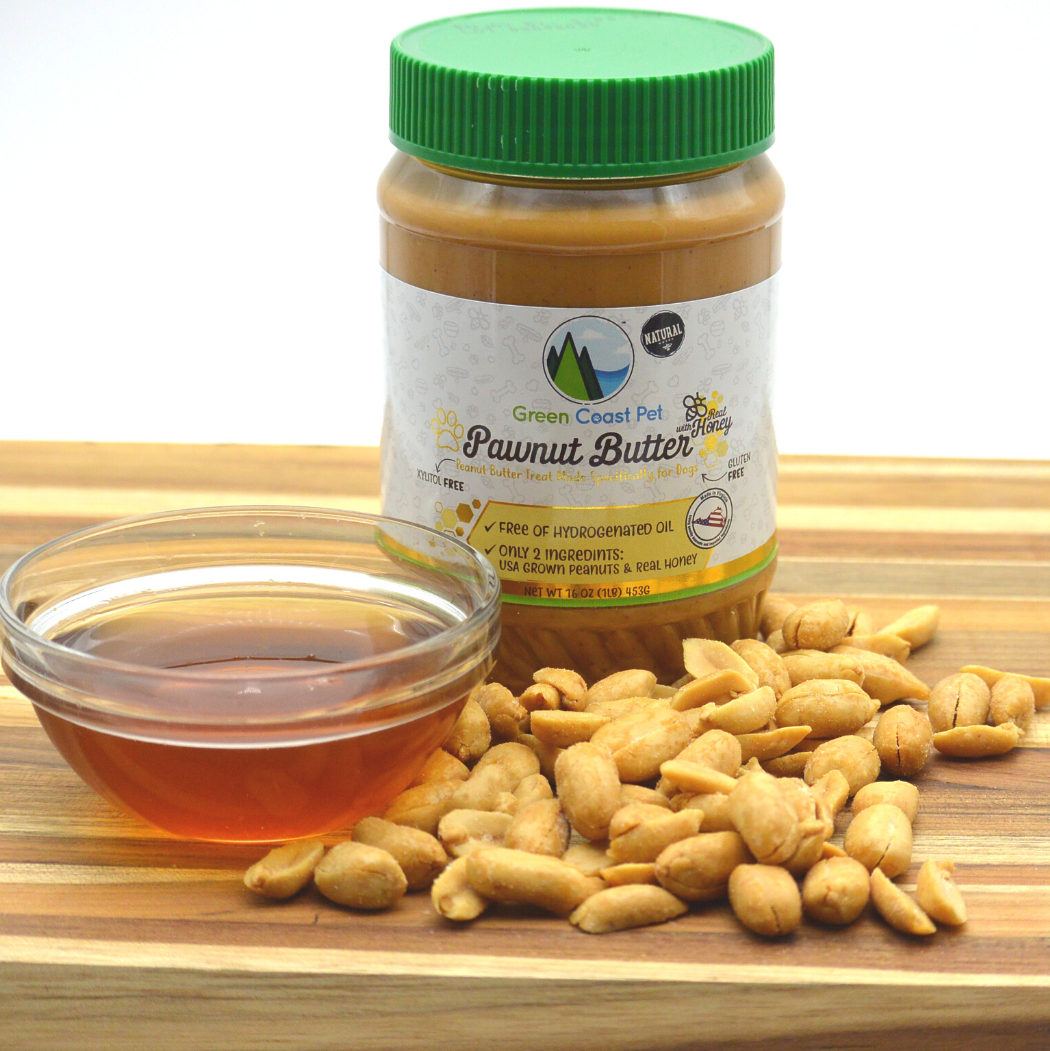 Green Coast Pet - Vente Friandises – chien - Beurre de cacahuète pour chiens avec miel sans xylitol 16 oz6