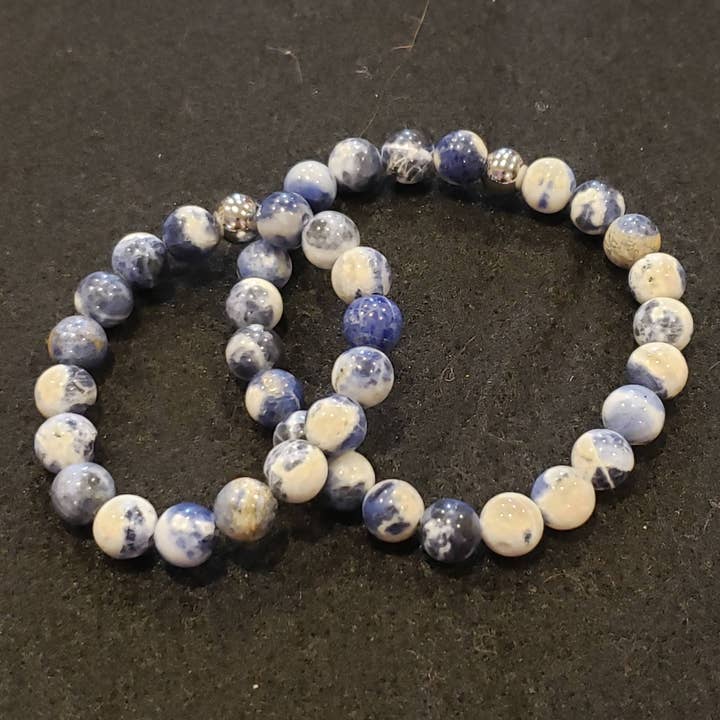Sodalite Bracelet Adult/Child or Custom Sizes for wholesale by Heart of The Phoenix