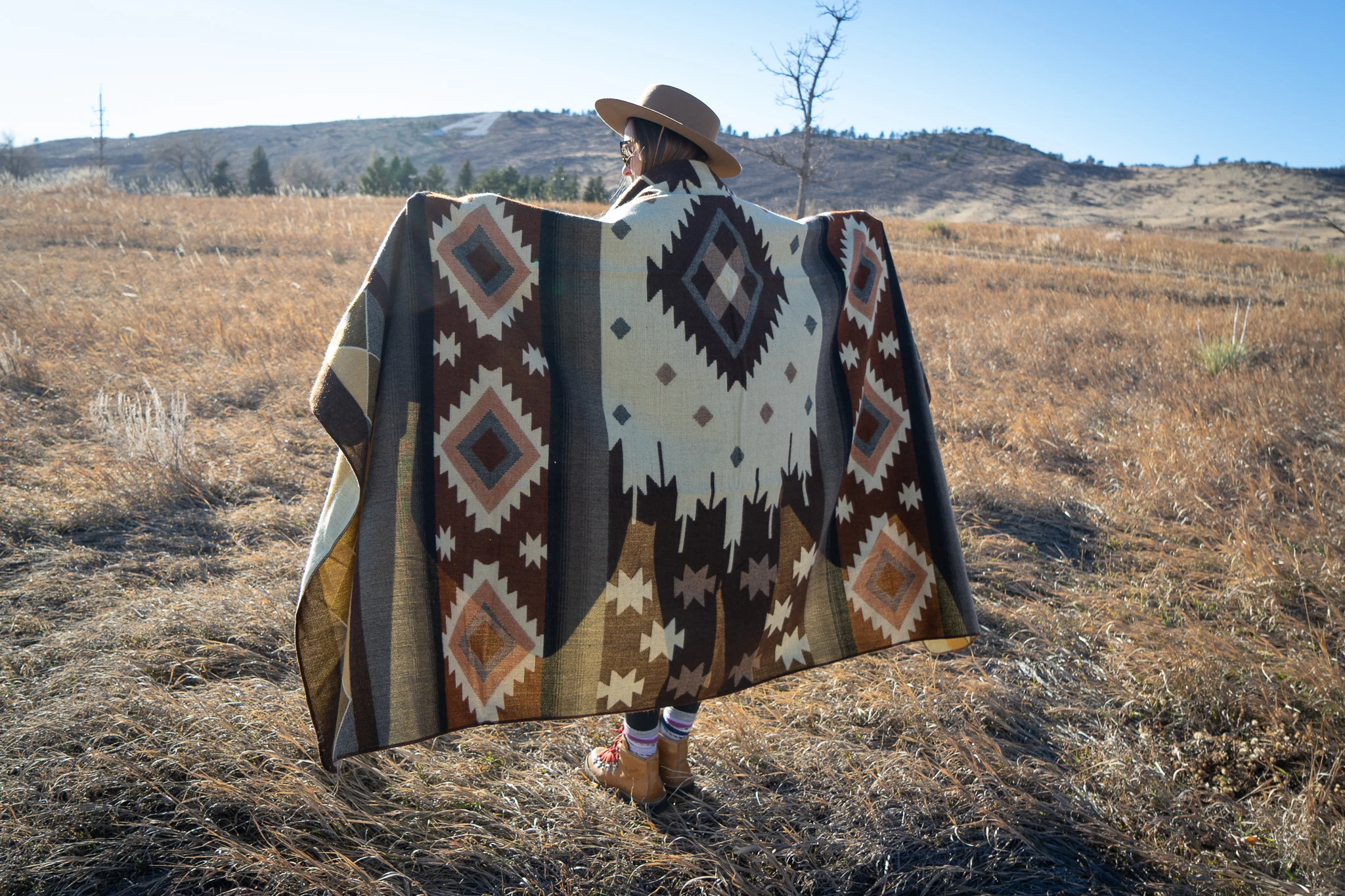 Alpaca Threadz - Wholesale Throw Blanket - Southwest Alpaca Queen/Throw Blanket – Mojave Reversible13