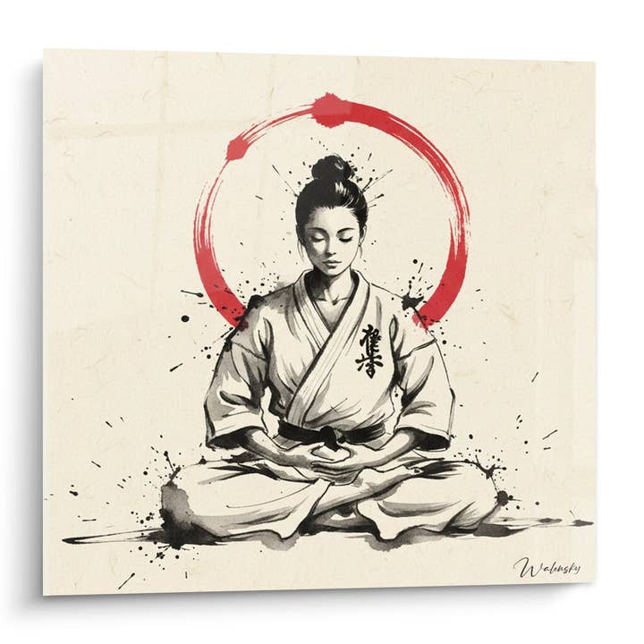 Meditation Table Karate - Warrior's Serenity - Karate Edition for wholesale by Walensky