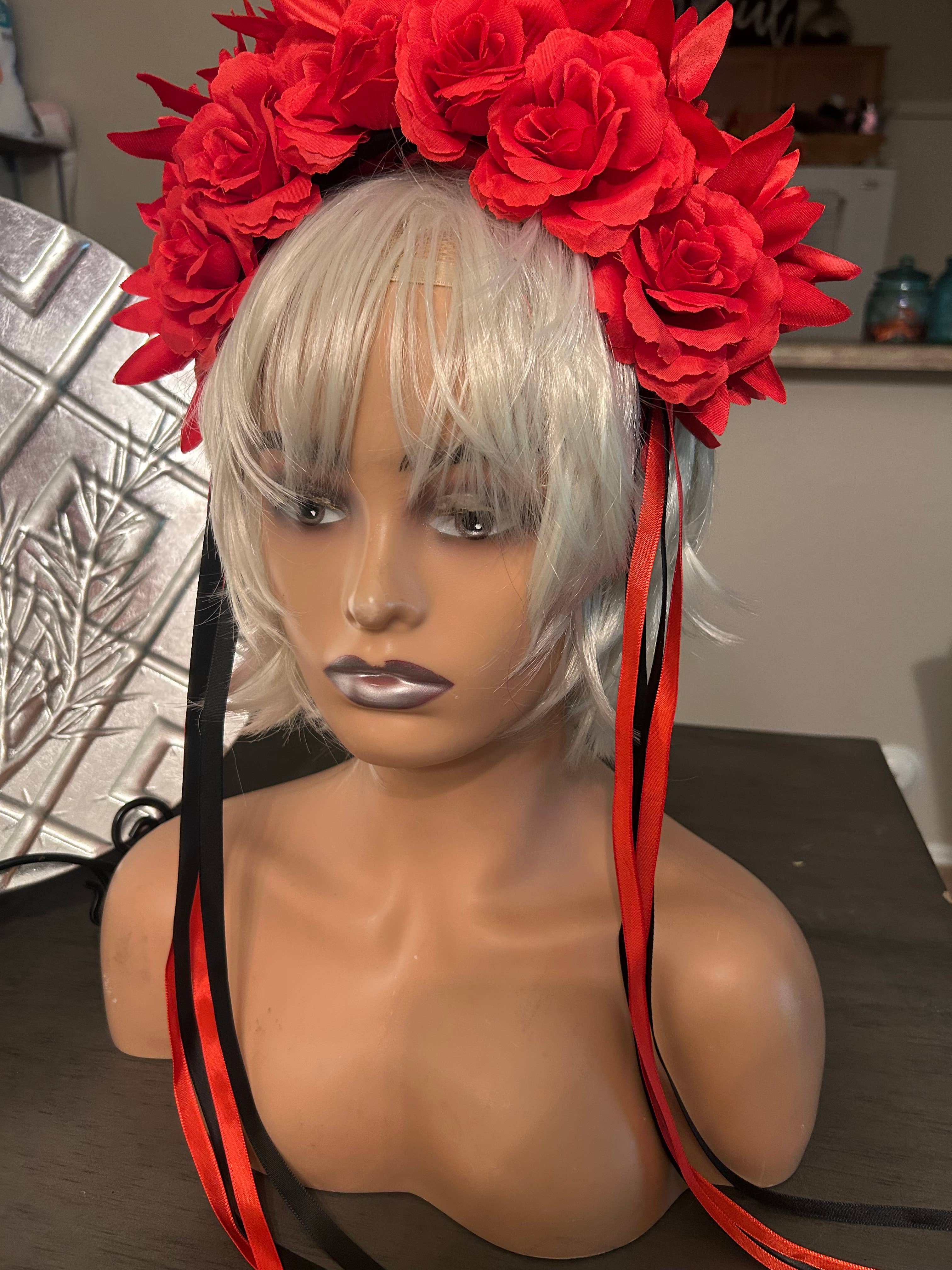 SugarQuoteMeNot LLC - Vente Bandeau – femme - FlowerBands (Bandeaux ornés de fleurs)14