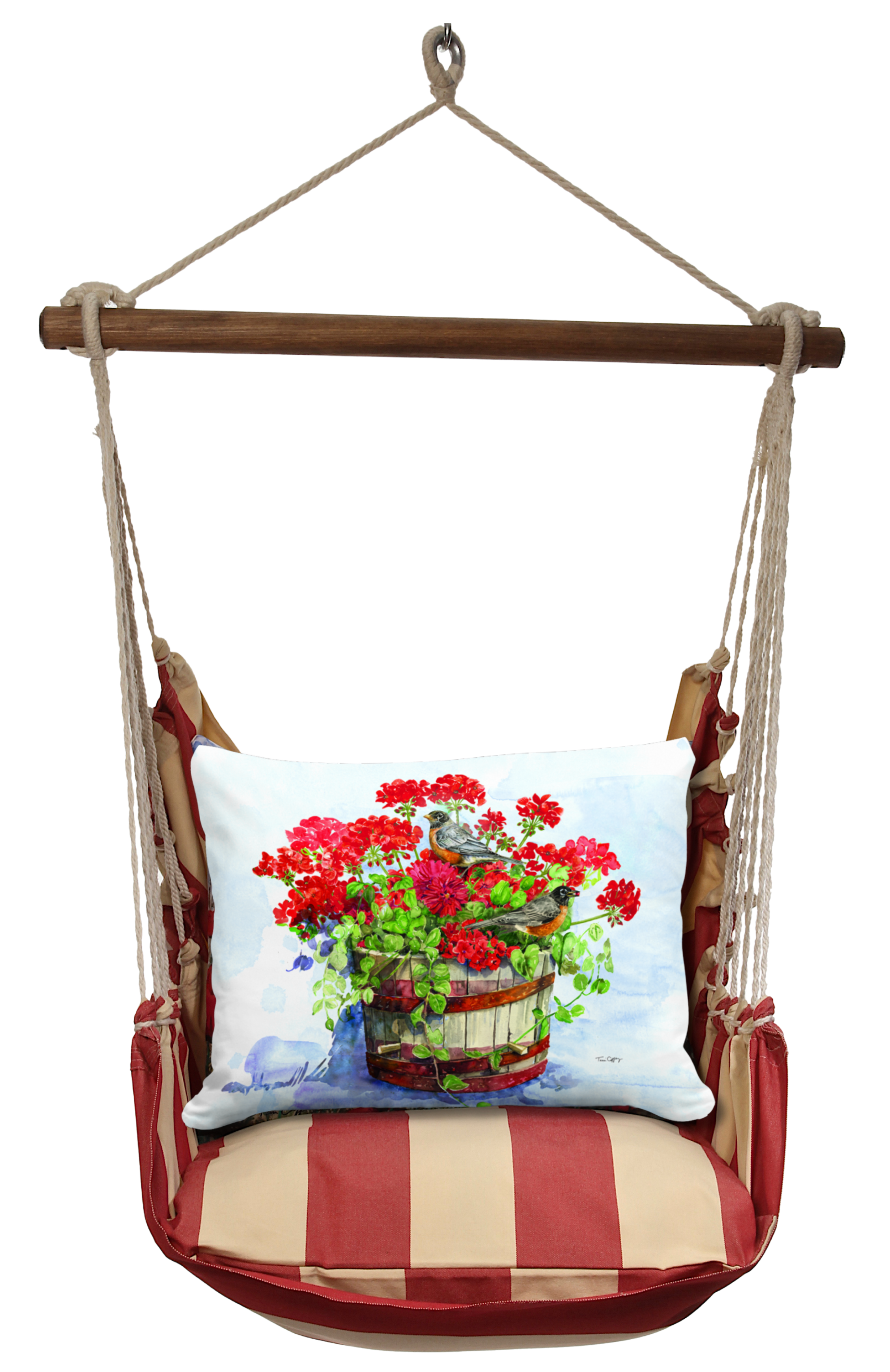 Magnolia Casual - Wholesale Swing Set - Hammock Swing 4-Piece Set indoor / outdoor - Americana6