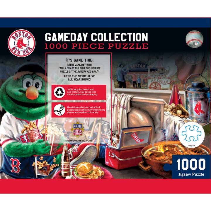 Masterpieces Puzzles - Wholesale Puzzle - Adult - Boston Red Sox - Gameday 1000 Piece Puzzle