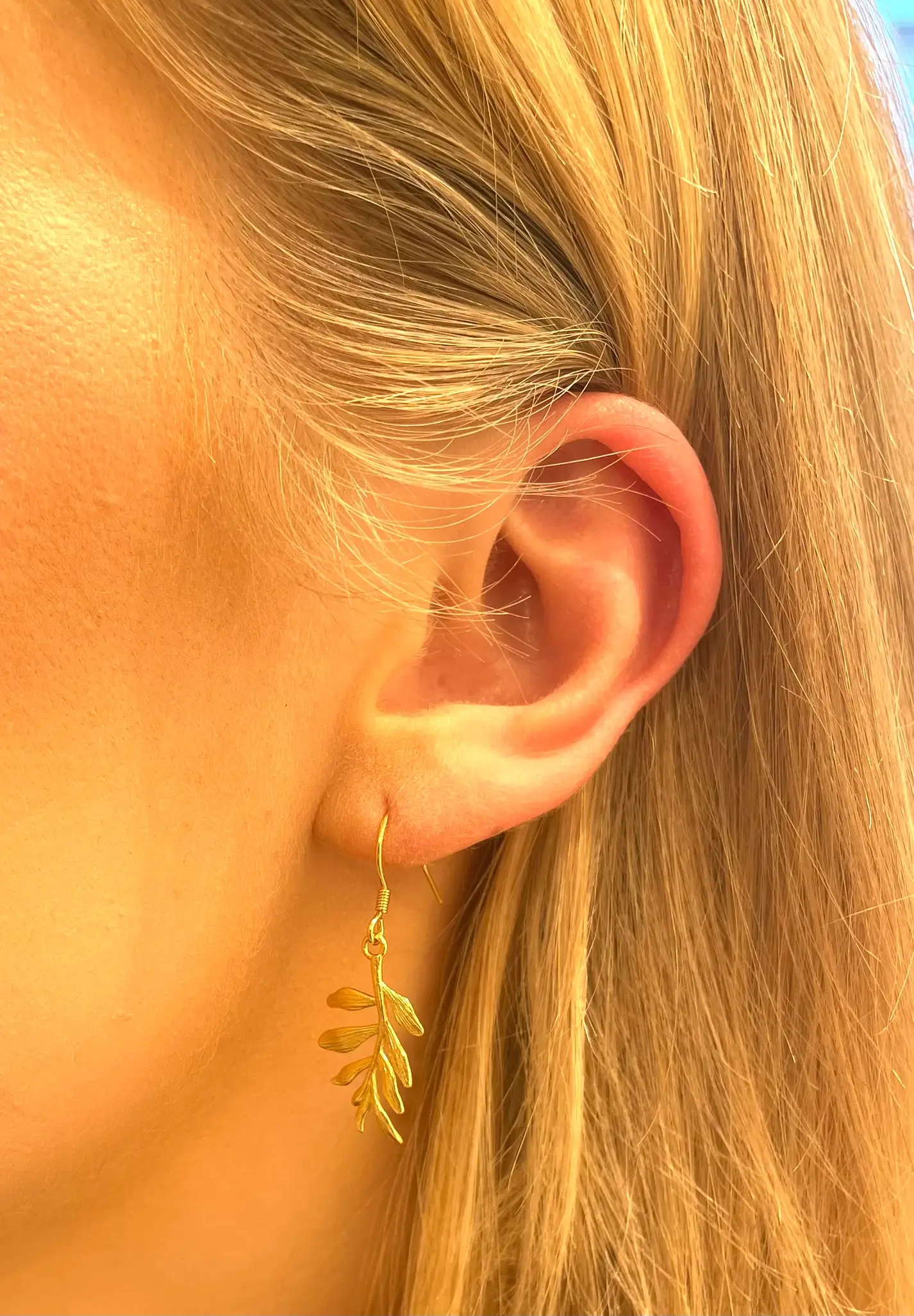 DFJ Collections - Wholesale Dangle Earrings - Small tree of life branch earring1