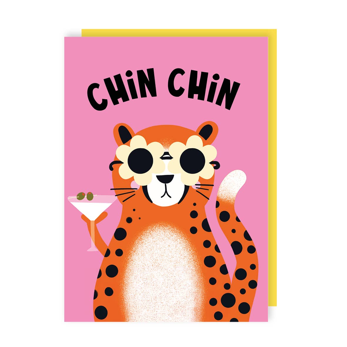 Lucy Maggie Designs - Wholesale Birthday Card - Chin Chin Leopard Birthday Card0