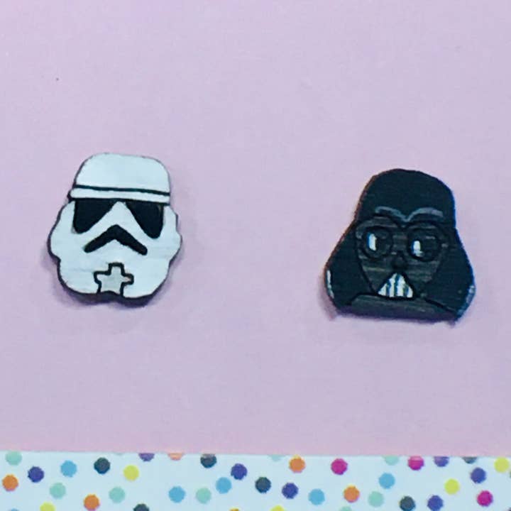 Studs: Trooper Vader for wholesale by Milk Thieves