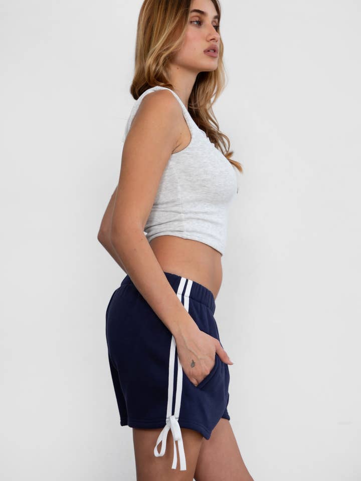 TICTOC - Wholesale Shorts - Women's - SUNNI Casual Mid Rise Plush Fleece Shorts18