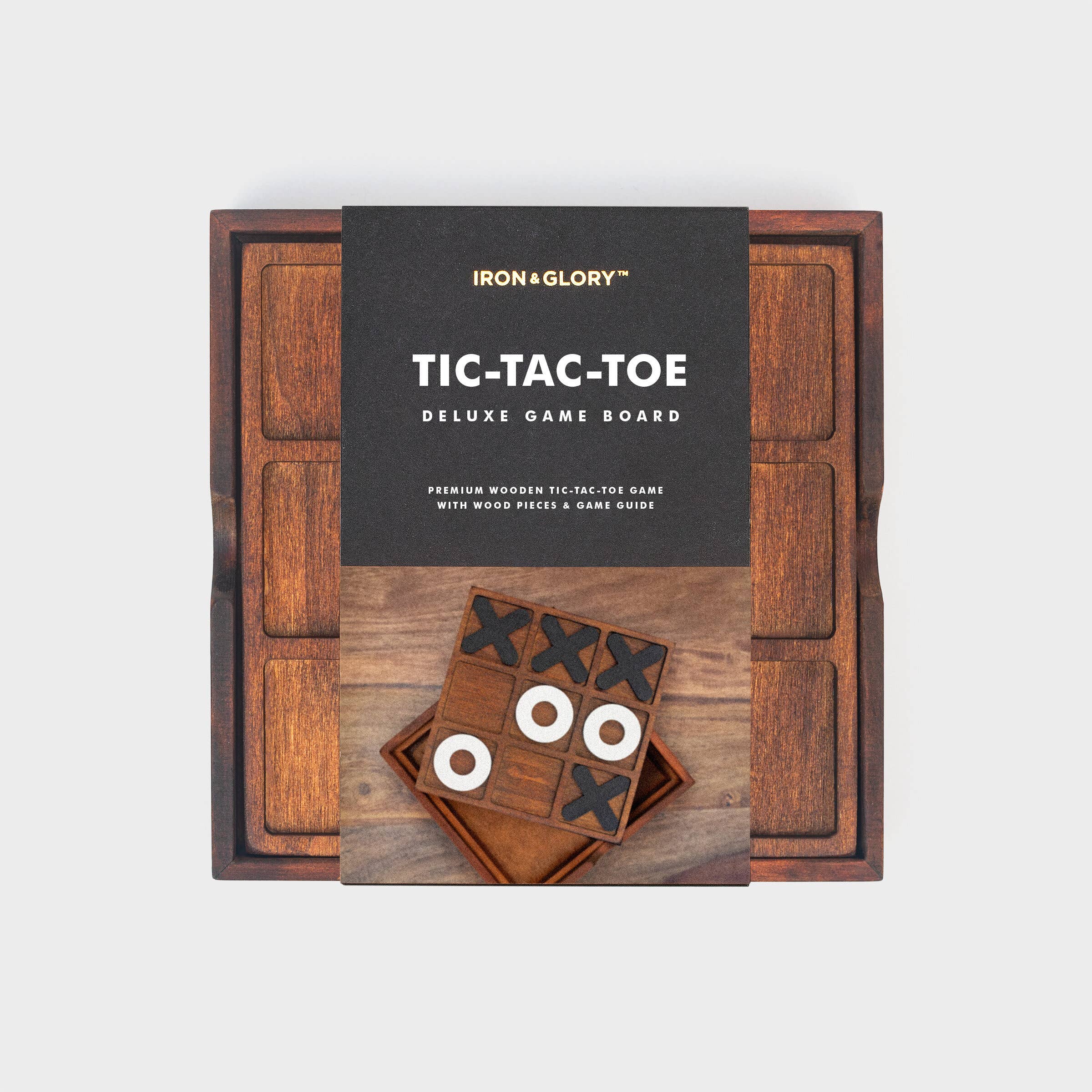 SUCK UK Ltd - USA - Wholesale Board Game - Tic-Tac-Toe - Wooden game1