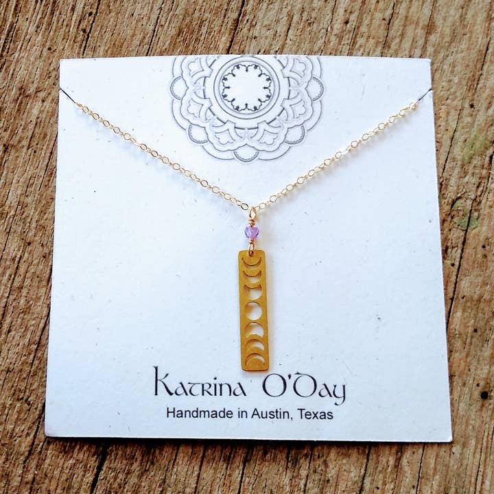 Phases de lune déclaration simple pour la vente par Katrina O'Day Designs