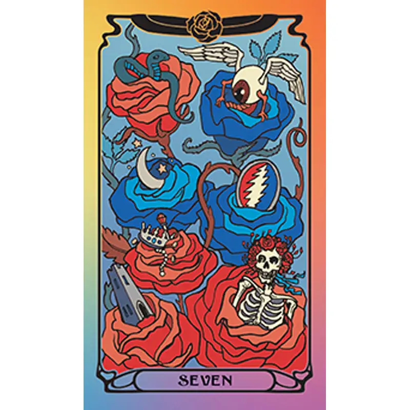 Insight Editions UK – wholesale Tarot cards – Grateful Dead Tarot: The Official Deck And Guidebook5