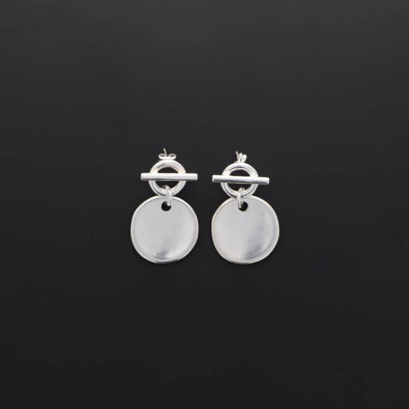 SECRET DE CUIR - Wholesale Dangle Earrings - N°47 - GM PASTILLE EARRINGS0