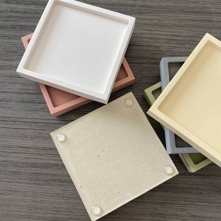 Sart Craft - Wholesale Coasters - Jesmonite pastel coasters (set of 6)3