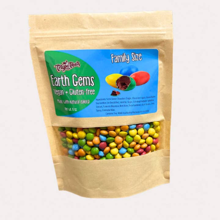 Trupo Treats - Wholesale Chocolate-covered sweets - VEGAN & Gluten-Free Earth Gems Bulk BOX (36 Lbs)($7.68/Lb)2