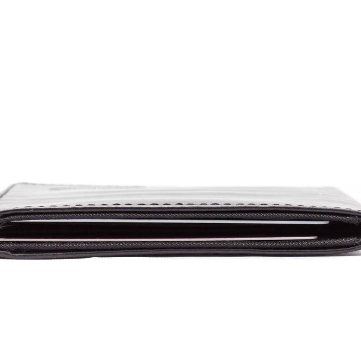 Big Skinny Wallets – wholesale Plånbok – Herr – Läder World med Dragkedja Bifold Plånbok - Svart