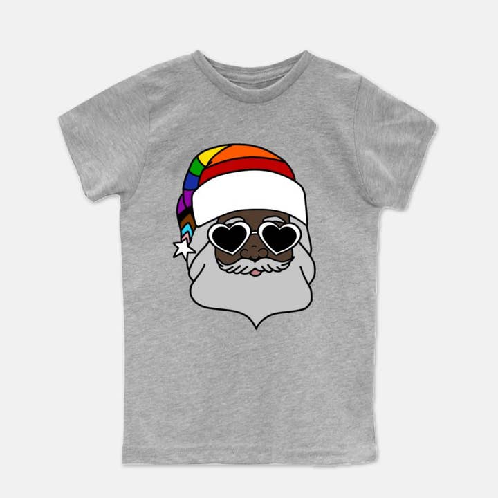 Kween Santa Youth tee for wholesale by Mimi + ruby