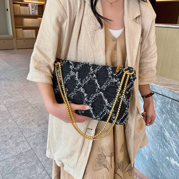 ACCITY - Wholesale Crossbody Bag - Women's - FASHION TASSEL ONE-SHOULDER CHAIN BAG_CWAB0989