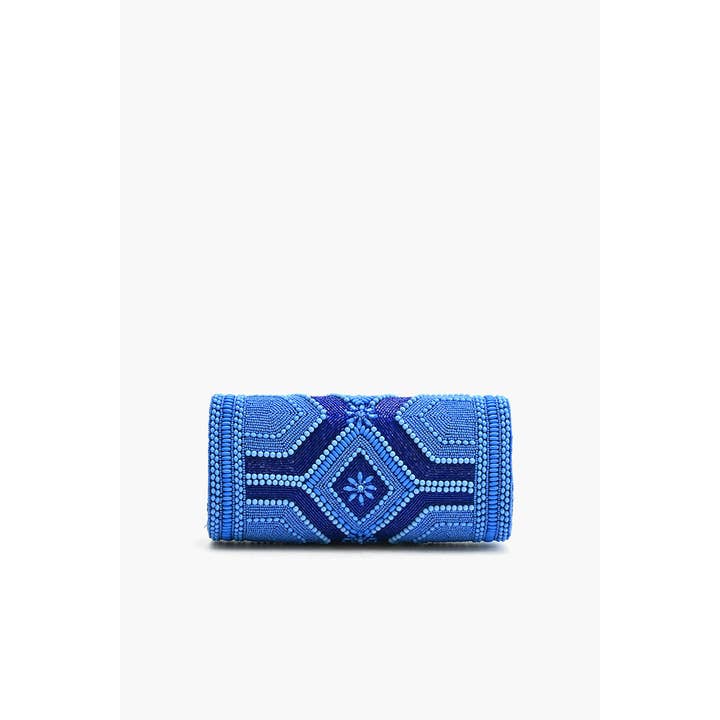 America & Beyond - Wholesale Clutch Bag - Women's - Cobalt Blue Glamour Clutch